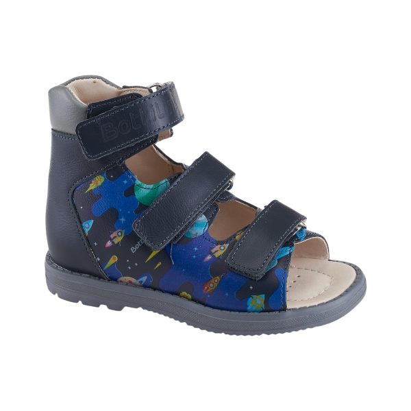 Сандалии Bottilini для мальчиков SO-430(24) темно-синие.