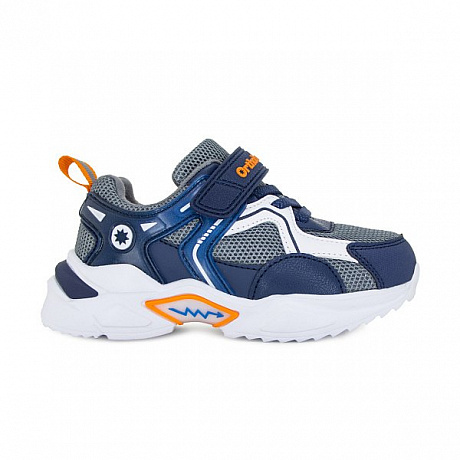 Кроссовки ортопедические Ортобум для мальчиков 33223-26 сине-серые. Изображение 2 из 6